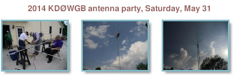 2014 KD0WGB antenna party