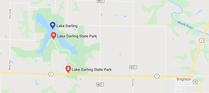 Lake Darling State Park Area