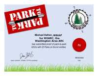 Park to Park certificate thumbnail