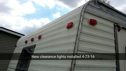 New clearance lights