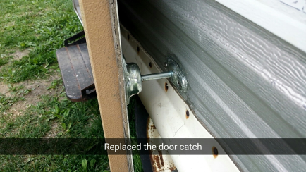 New door
	catch