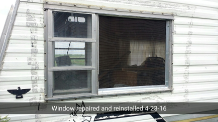 Rebuilt window