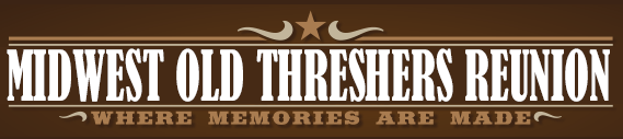Midwest Old Thresgeers Reunion logo