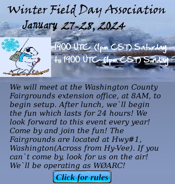 Local amateur radio club operates for 24 hours for 'Winter Field Day