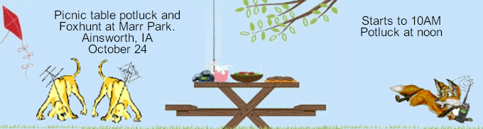 Picnic Table Potluck Foxhunt
